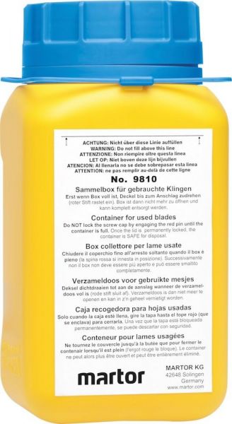 martor Gebrauchtklingenbehälter - erhältlich bei ✭ HUG Technik ✓ martor Gebrauchtklingenbehälter - erhältlich bei ✭ HUG Technik ✓