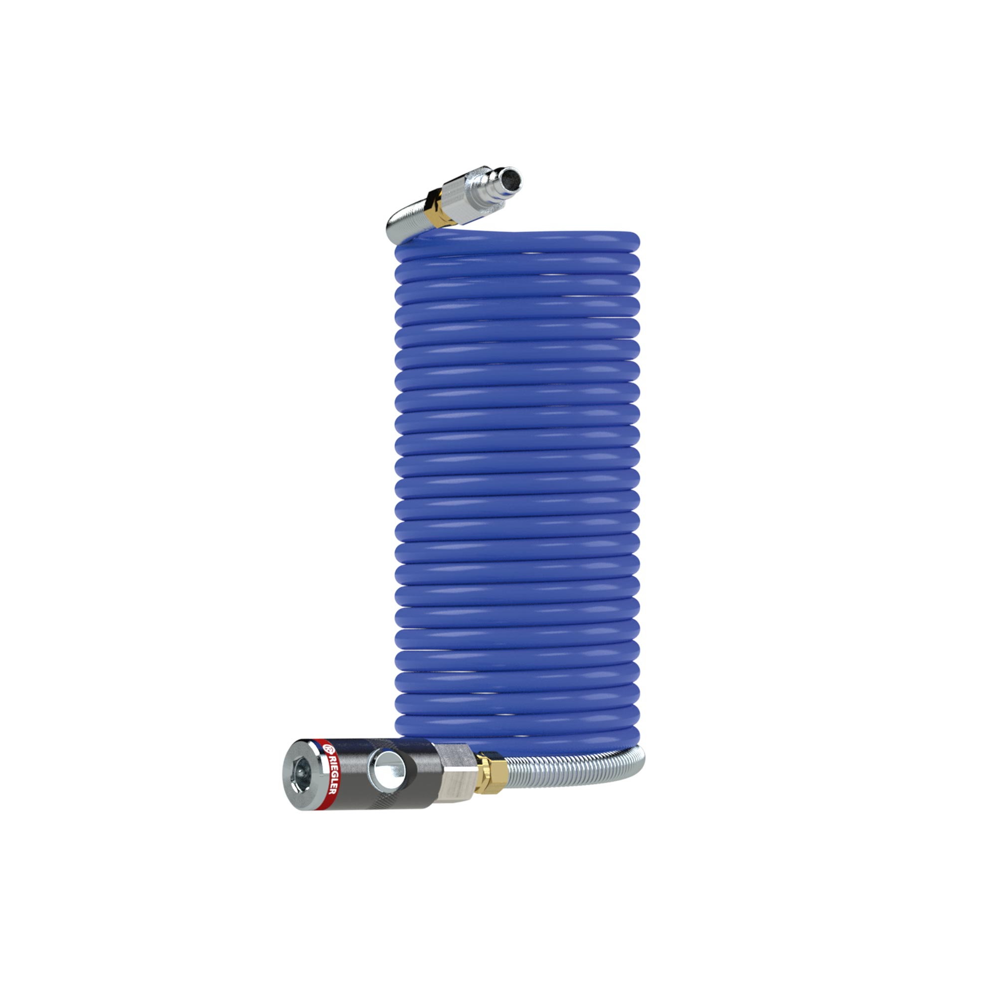 Spiralschlauch-Kupplung-Set, Sicherheitskupplung, PA, ø 10x8, 7,5 m 🖤 bei HUG Technik ✓ Spiralschlauch-Kupplung-Set, Sicherheitskupplung, PA, ø 10x8, 7,5 m 🖤 bei HUG Technik ✓