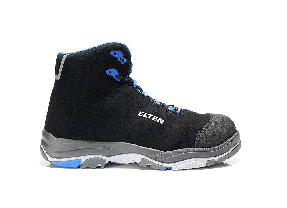 ELTEN® Sicherheitsstiefel IMPULSE EA blue Mid ESD S2 - direkt von HUG Technik ✓