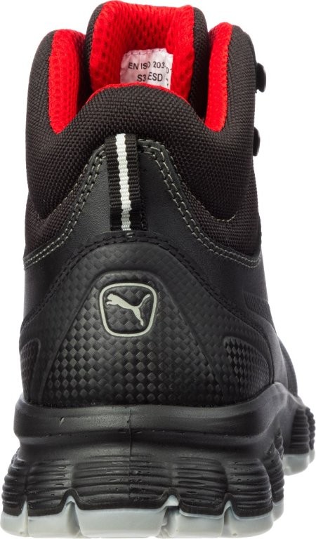 Albatros CONDOR BLACK Sicherheitsstiefel hinten.