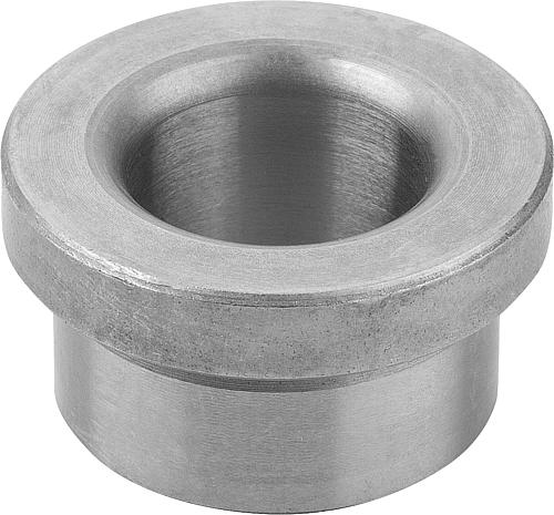 Produktbild Bohrbuchse mit Bund, Form: A Einsatzstahl 11,3X18X12 - K1022.A1130X12 - kommt direkt von HUG Technik 😊
