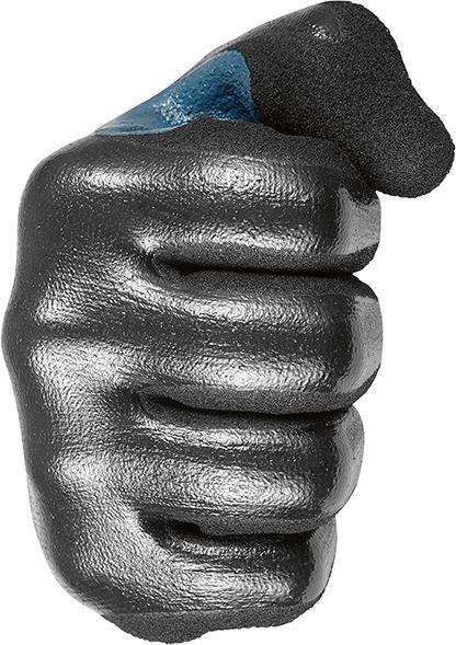 Handschuh TEGERA® Infinity 8806, grau-schwarz - bekommst Du bei HUG Technik ♡