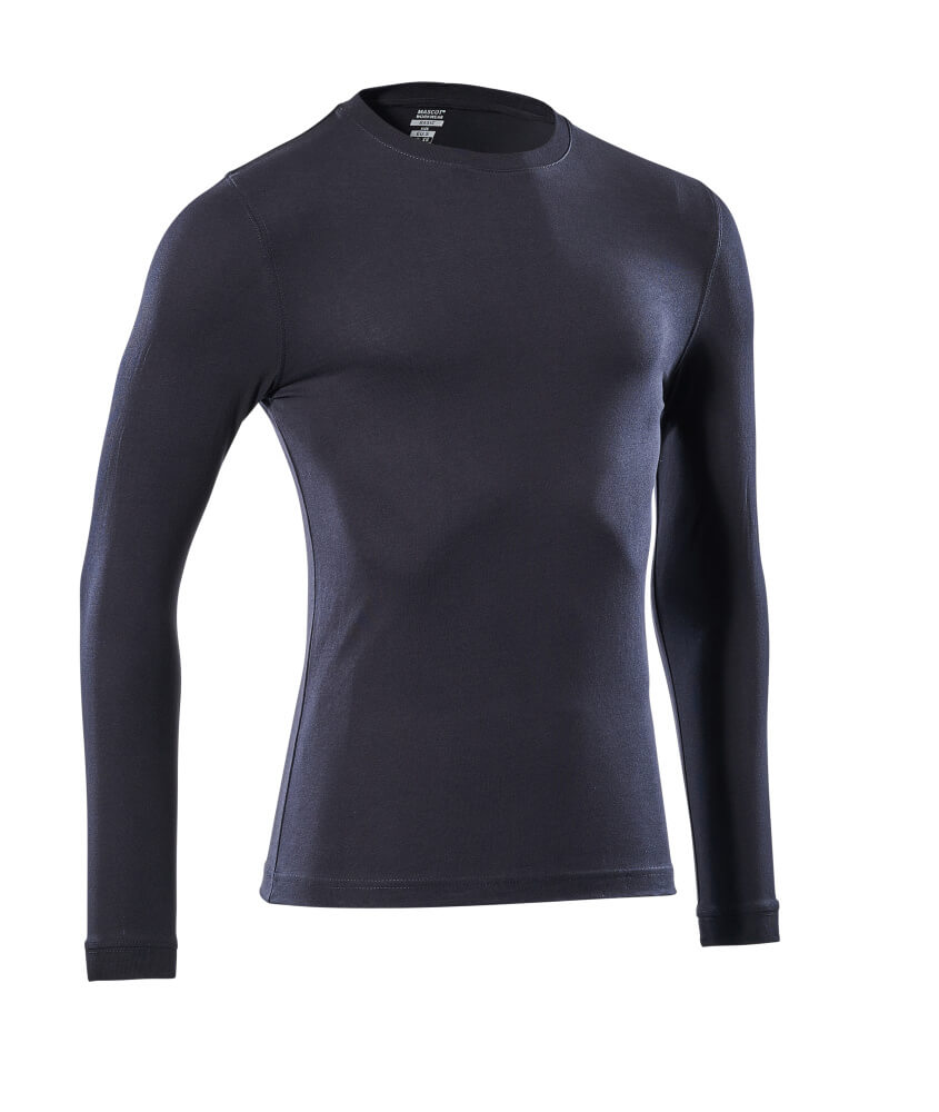 MASCOT® CROSSOVER T-Shirt, Langarm  Gr. 2XL, schwarzblau - erhältlich bei ♡ HUG Technik ✓