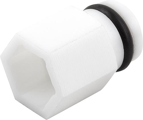 Schoneinsatz für Stecknuss mit O-Ring, PET natur, SW=10, Sw1=7 - K1361.0704 - bei HUG Technik ♡ Schoneinsatz für Stecknuss mit O-Ring, PET natur, SW=10, Sw1=7 - K1361.0704 - bei HUG Technik ♡