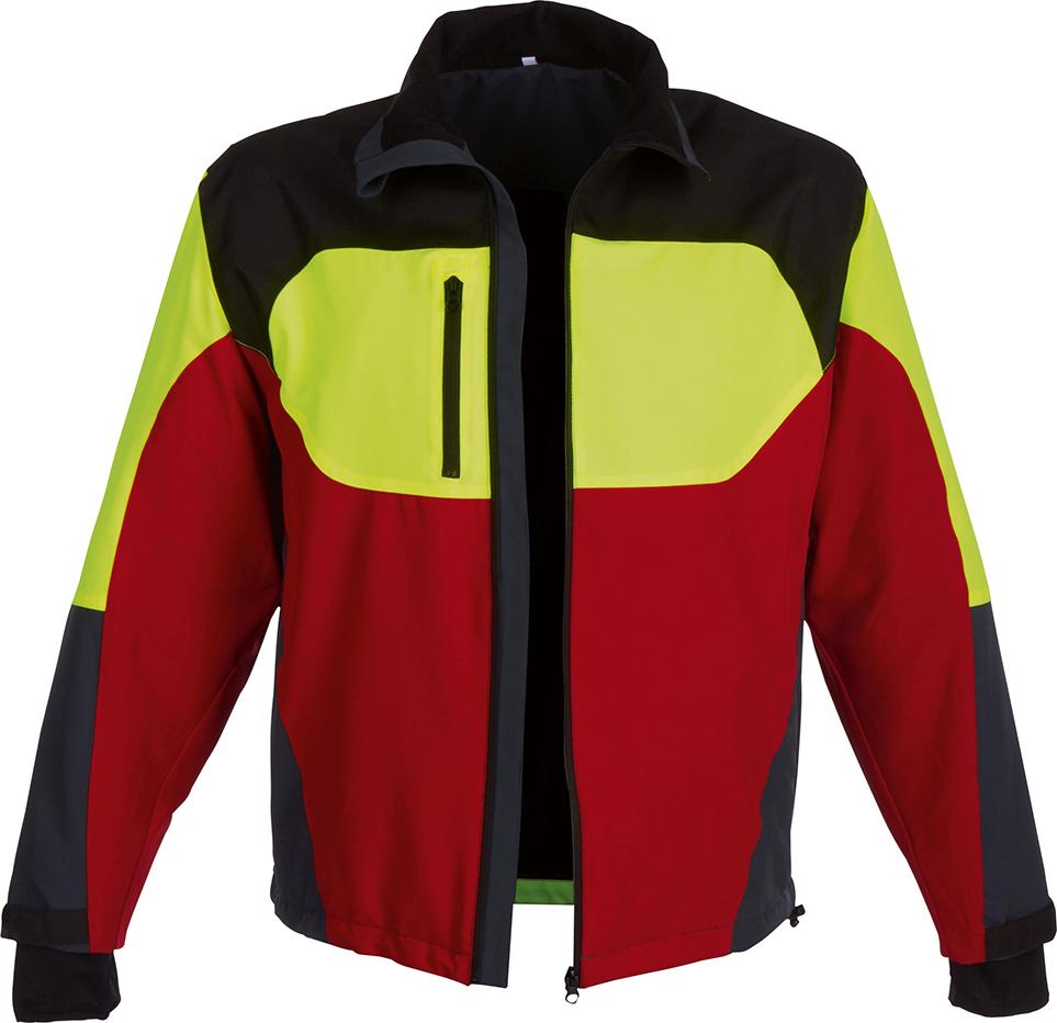 Watex Stretchjacke Forest Jack Red, rot-anthrazit-gelb - bei HUG Technik ♡