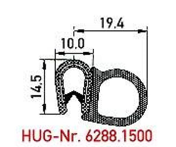 Kantenschutz Dichtbereich seitlich - erhältlich bei ✭ HUG Technik ✓