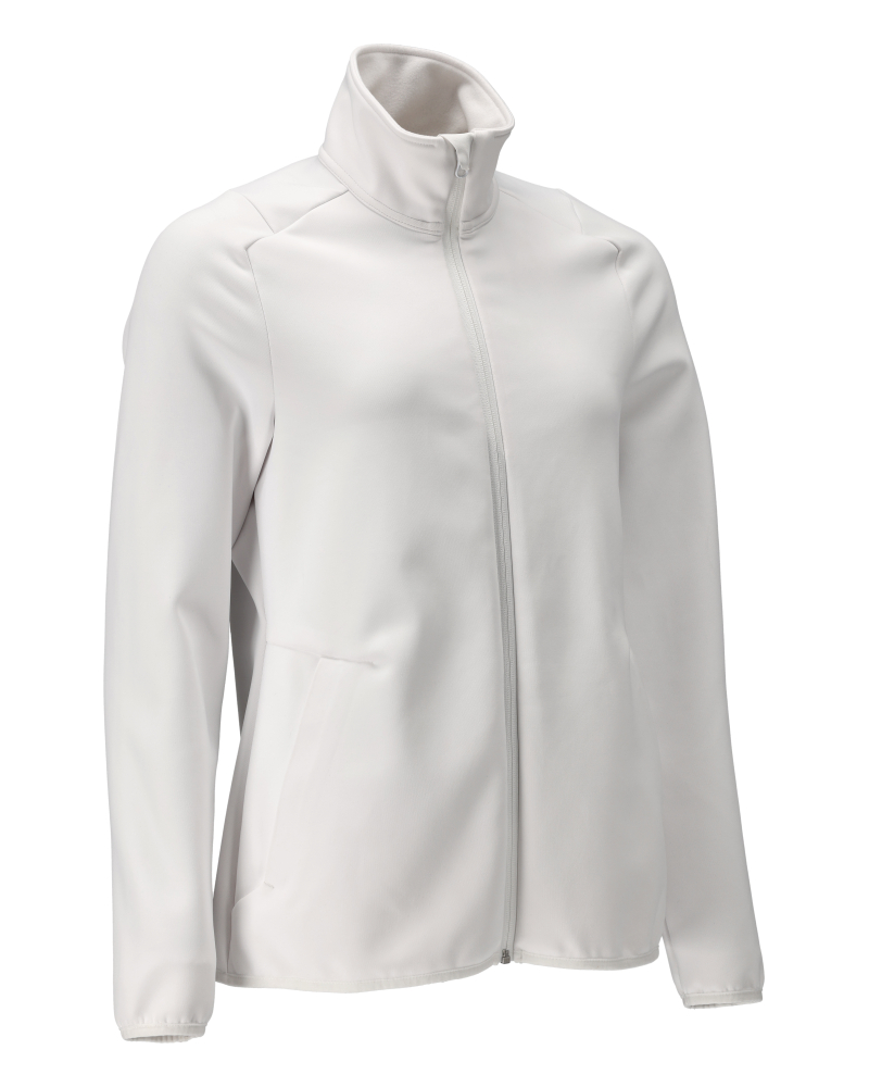 MASCOT® CUSTOMIZED Fleecepullover mit Reißverschluss  Gr. 2XL, weiß - gibt’s bei HUG Technik ✓