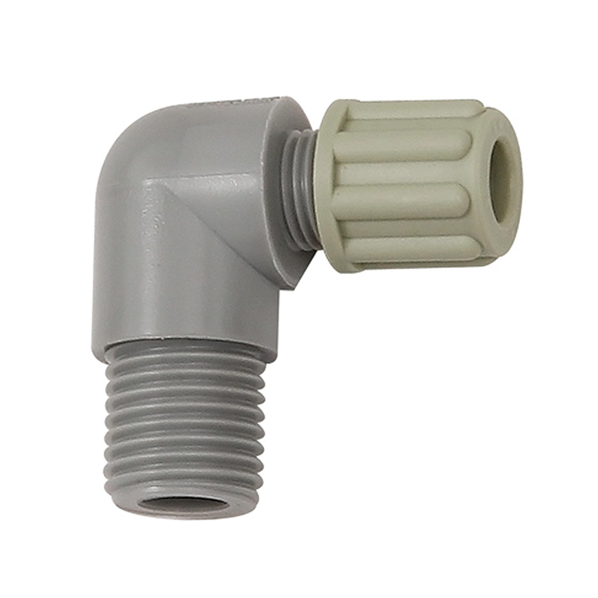 Winkel-Einschraubverschraubung G 1/4 a., für Schlauch 8/10 mm, PA 🖤 bei HUG Technik ✓