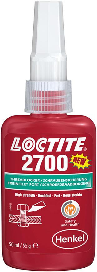 Loctite® 2700 Schraubensicherung hochfest 50 ml - direkt von HUG Technik ✓