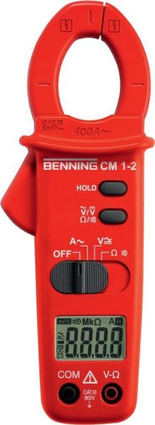 BENNING Digital-Stromzangen-Multimeter CM 1-2 - erhältlich bei ✭ HUG Technik ✓ BENNING Digital-Stromzangen-Multimeter CM 1-2 - erhältlich bei ✭ HUG Technik ✓