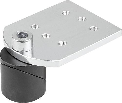 Spannbolzen mit Adapterplatte D=16, L=66, B=52 Form:A, Stahl brüniert, Komp:Stahl brüniert - K1506.0016 - kommt direkt von HUG Technik 😊