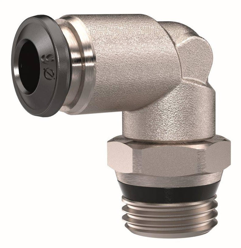 Winkelsteckverschraubung »universal short«drehbar 3/8, Schlauch-Ø 10 - bekommst Du bei ★ HUG Technik ✓