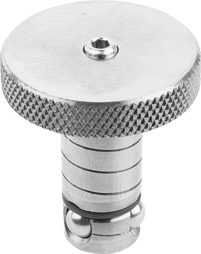 Positionierzylinder Ball Lock Edelstahl, D=13, L=27,6 - K1474.13013 - bekommst Du bei HUG Technik ♡ Positionierzylinder Ball Lock Edelstahl, D=13, L=27,6 - K1474.13013 - bekommst Du bei HUG Technik ♡