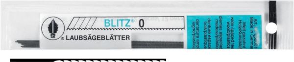 JH® Laubsägeblatt Blitz Gr. 0 weitgezahnt - bei HUG Technik ✭ JH® Laubsägeblatt Blitz Gr. 0 weitgezahnt - bei HUG Technik ✭