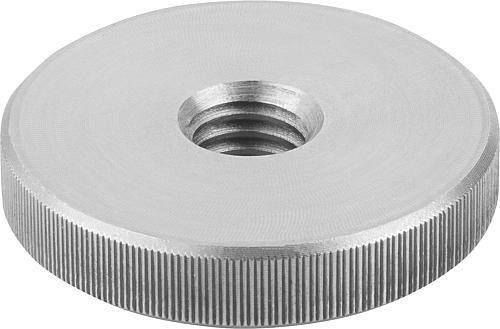 Rändelmutter M04 Edelstahl - K0144.042 - kommt direkt von HUG Technik 😊