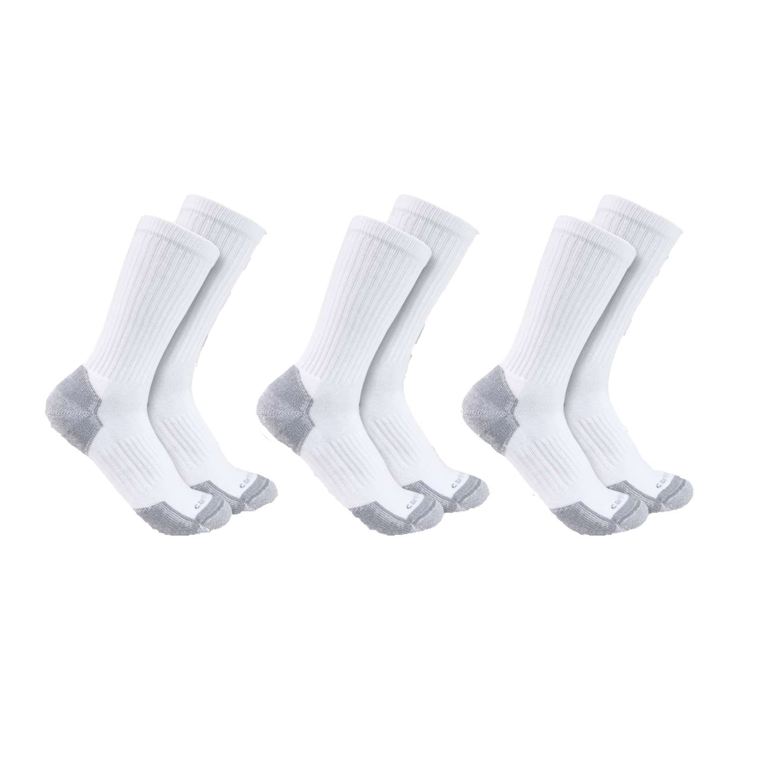 carhartt® Socken »Midweight Cotton Blend Crew Sock 3 Pair« in white.