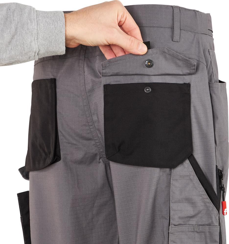 FORTIS Herren-Bundhose Performance, grau-schwarz - direkt von HUG Technik ✓