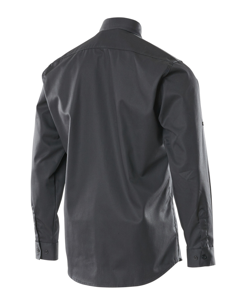 MASCOT® CROSSOVER Hemd »Greenwood« Gr. 37-38, schwarz - erhältlich bei ✭ HUG Technik ✓