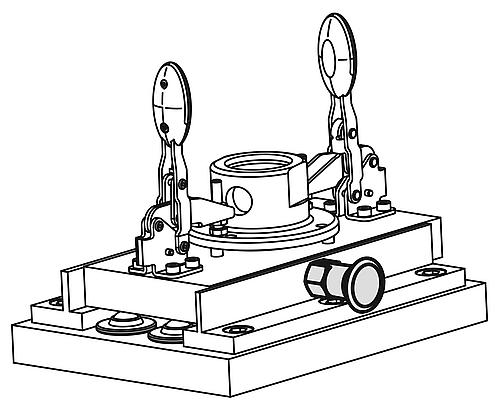 Arretierbolzen mit Markierungsring Gr.1 M10X1, D=5, Form: A ohne Rastnut ohne Kontermutter, Stahl gehärtet - K1149.71105 - direkt bei HUG Technik ✓