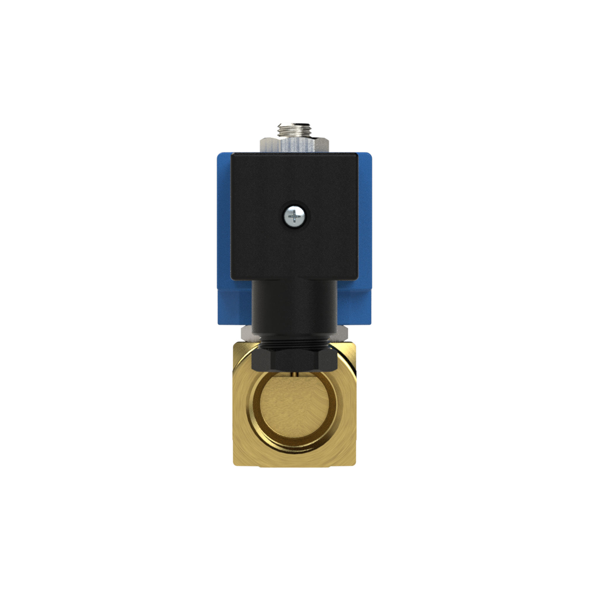 2/2-Wege-Magnetventil, Messing, NC, vorgesteuert, 230 V, G 1, PN 0,5-16 bar, NBR - bekommst Du bei ★ HUG Technik ✓