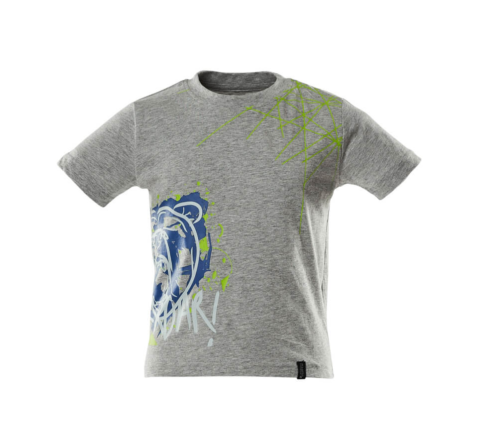 MASCOT® ACCELERATE T-Shirts für Kinder  Gr. 104, grau-meliert - bei HUG Technik ☆