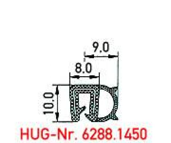 Kantenschutz Dichtbereich seitlich - erhältlich bei ✭ HUG Technik ✓
