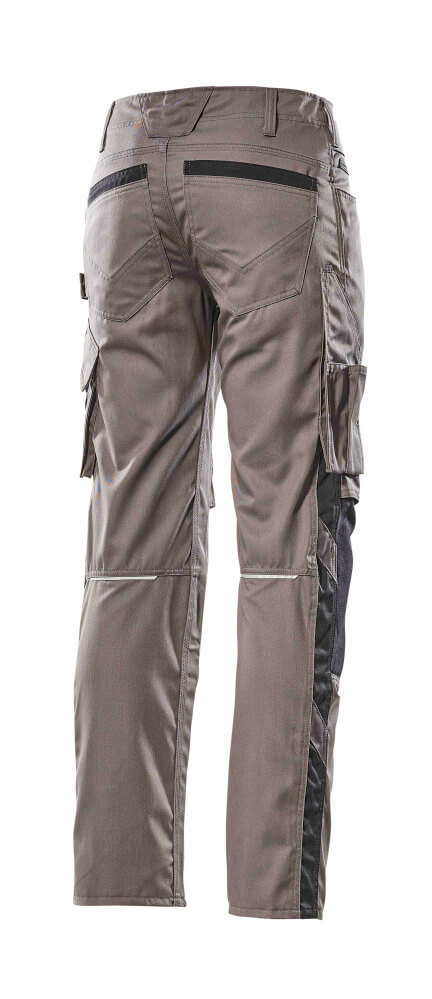 MASCOT® UNIQUE Hose mit Knietaschen »Mannheim« Gr. 76/C46, anthrazit/schwarz - direkt bei HUG Technik ✓
