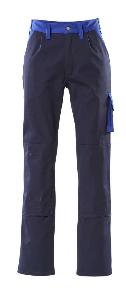 MASCOT® IMAGE Hose mit Knietaschen »Palermo« Gr. 82/C42, marine/kornblau - gibt’s bei HUG Technik ✓