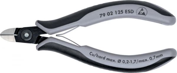 KNIPEX® Seitenschneider Präzision 7902 ESD 125 mm - kommt direkt von HUG Technik 😊