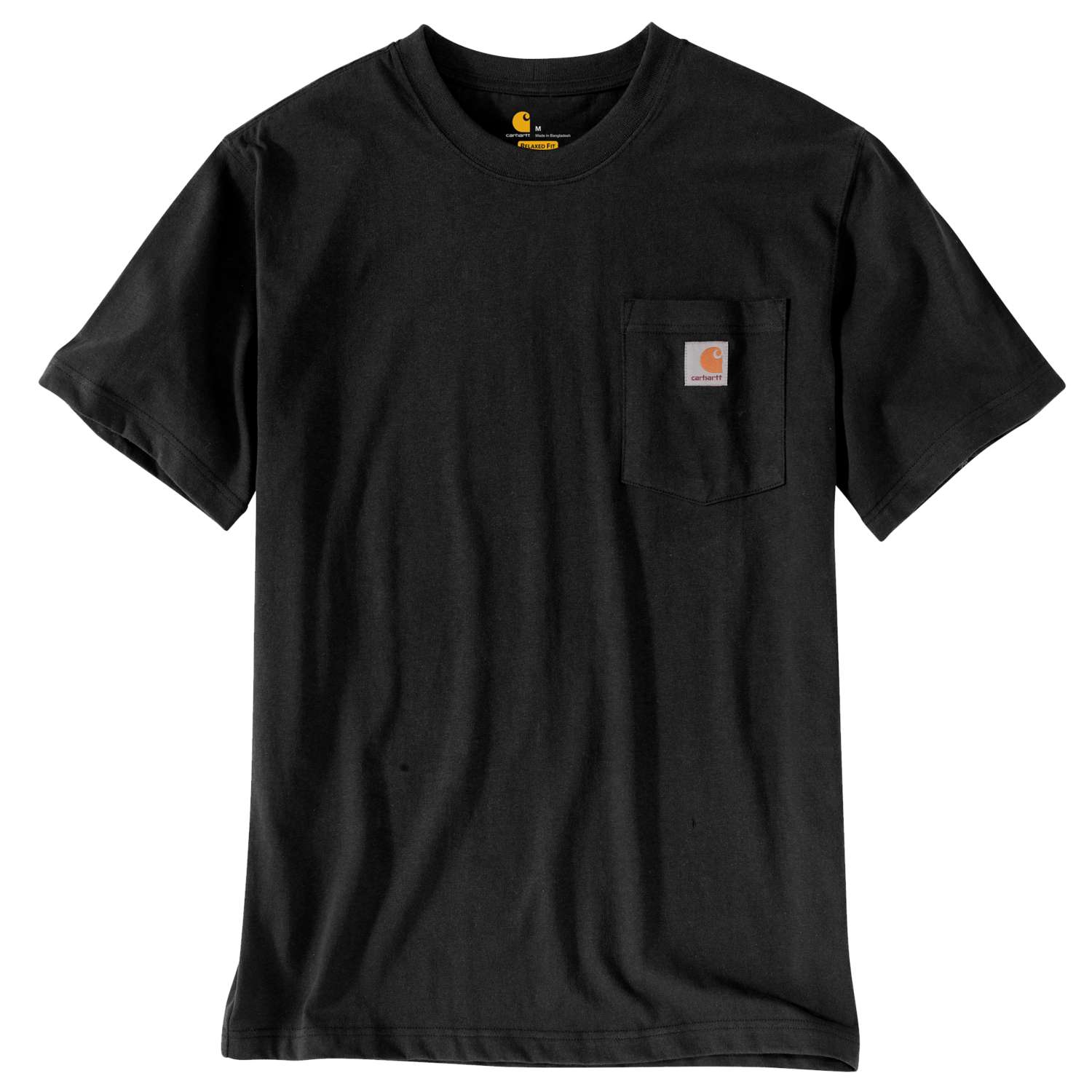 carhartt® Herren T-Shirt »K87 POCKET S/S T-SHIRT« black Flach  - erhältlich bei ✌ HUG Technik ✓