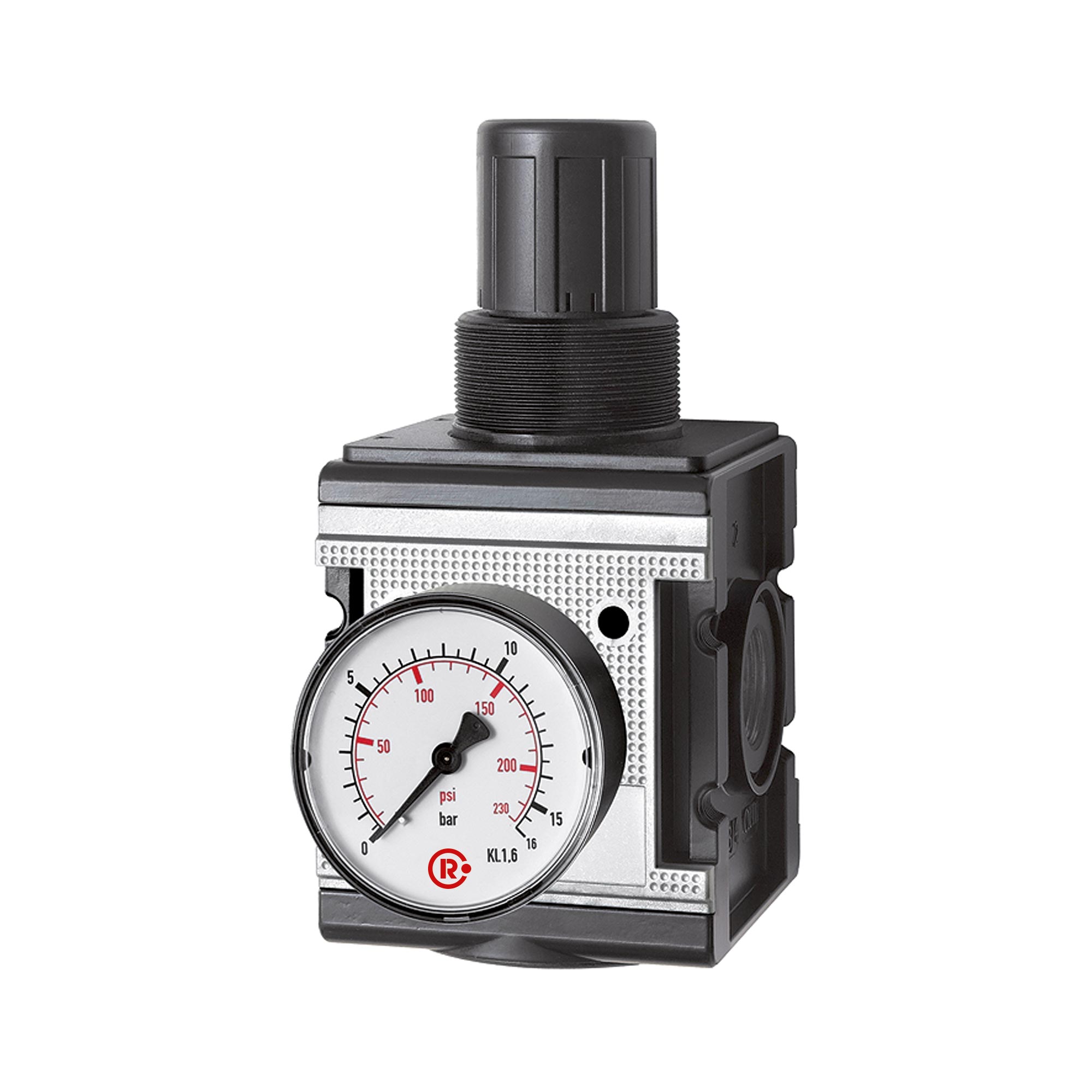 Druckregler »multifix«, inkl. Manometer, BG 4, G 1, 0,2 - 6 bar - gibt’s bei ☆ HUG Technik ✓