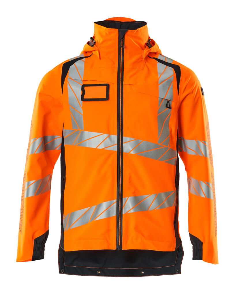 MASCOT® ACCELERATE SAFE Hard Shell Jacke  Gr. 2XL, hi-vis orange/schwarzblau - jetzt NEU bei HUG Technik  😊