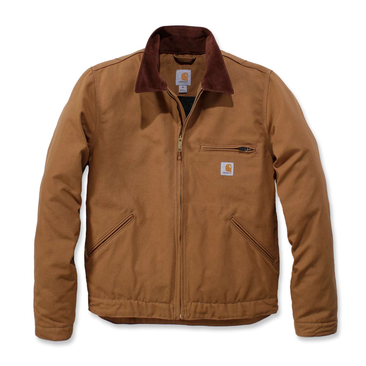 carhartt® Herren Jacke »DUCK DETROIT JACKET« carhartt® brown Flach  - bei HUG Technik ♡