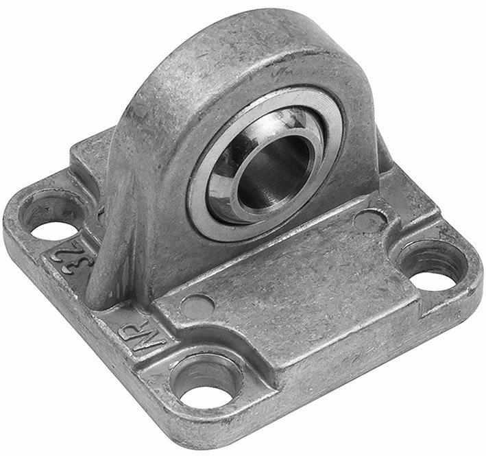 Sphärische Schwenkaugenbefestigung, ø 160, mit 4 Schrauben - kommt direkt von HUG Technik 😊
