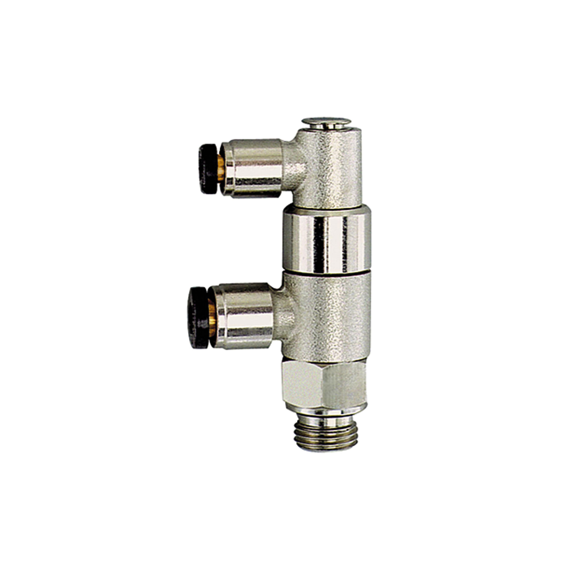 Stoppventil pneumatisch betätigt, G 1/2, Steckanschluss 12/4 🖤 bei HUG Technik ✓