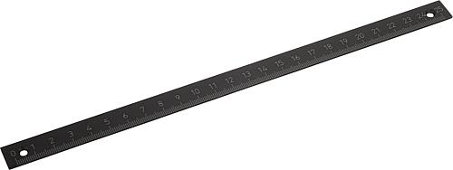Maßstab mit Bohrung L=1000 Aluminium, horizontal - K0757.100010X1000 - gibt’s bei HUG Technik ✓