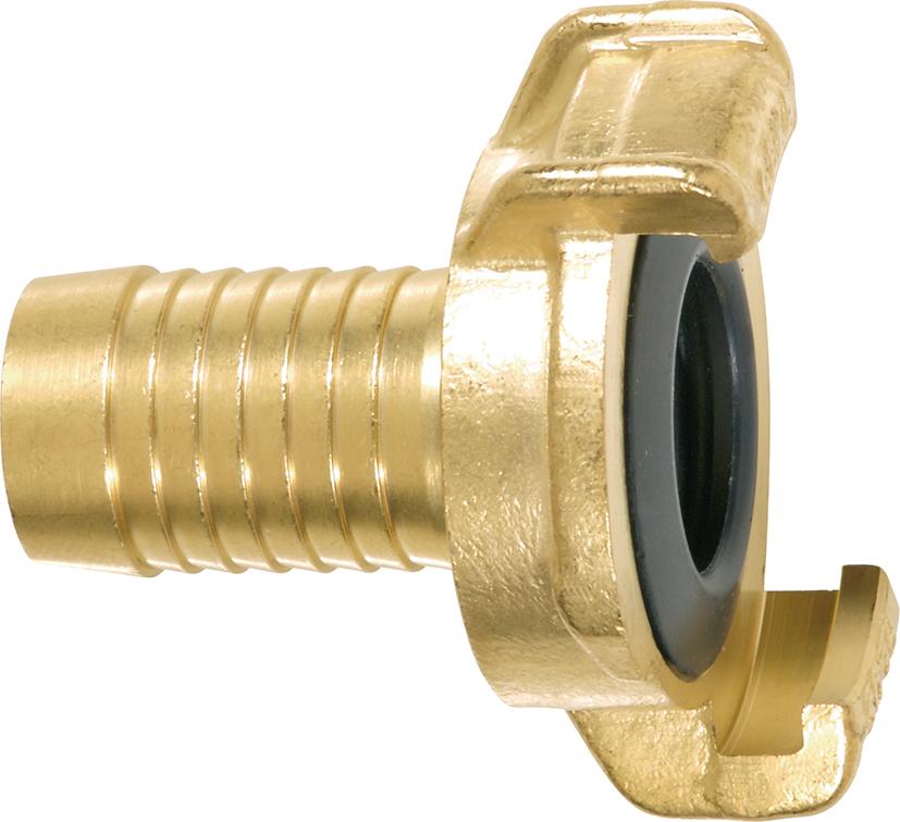 GEKA® plus-Schlauchstück 1/2 - 13mm, Messing - bekommst Du bei ★ HUG Technik ✓