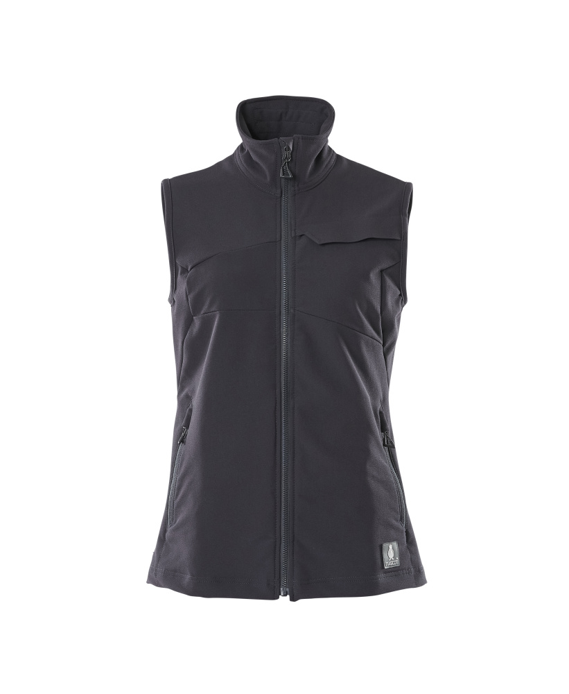 MASCOT® ACCELERATE Weste  Gr. 2XL, schwarzblau - erhältlich bei ♡ HUG Technik ✓