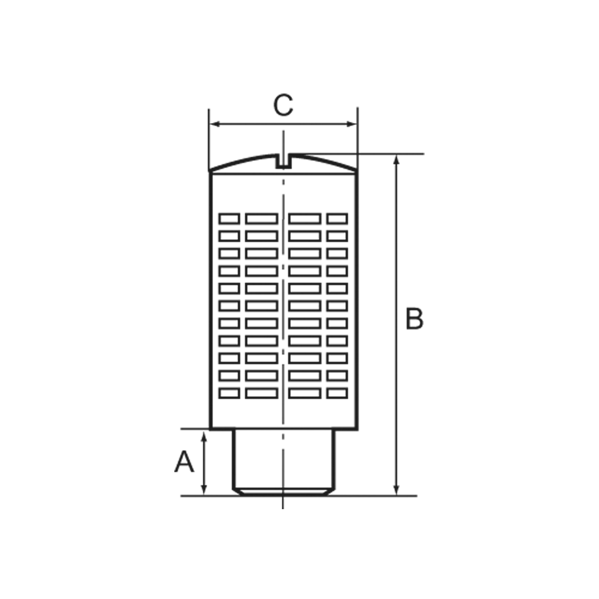 Kunststoff-Schalldämpfer mit Granulatfüllung, G 3/4 - kommt direkt von HUG Technik 😊