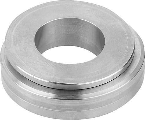 Kugel-Ausgleichsscheibe D1=25 Edelstahl, D2=8,5 - K0691.152 - direkt bei HUG Technik ✓