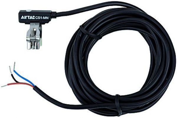 HALL-Sensor, 3-Draht, 3 m Kabel, NO, NPN, Kolben-ø 10 mm, für Rundzylinder »MI«/»MSI« - bei HUG Technik ♡