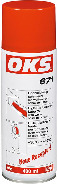 OKS® 671 Hochleistungs Schmieröl, Spray 400 ml - bei HUG Technik ✭