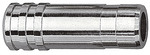 Verschlussstecker »click-clock«, Stecknippel 8 mm, Messing vernickelt - erhältlich bei ♡ HUG Technik ✓