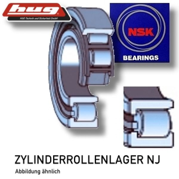 Zylinderrollenlager NJ204-W von NSK 20x47x14 mm - bekommst Du bei HUG Technik ♡