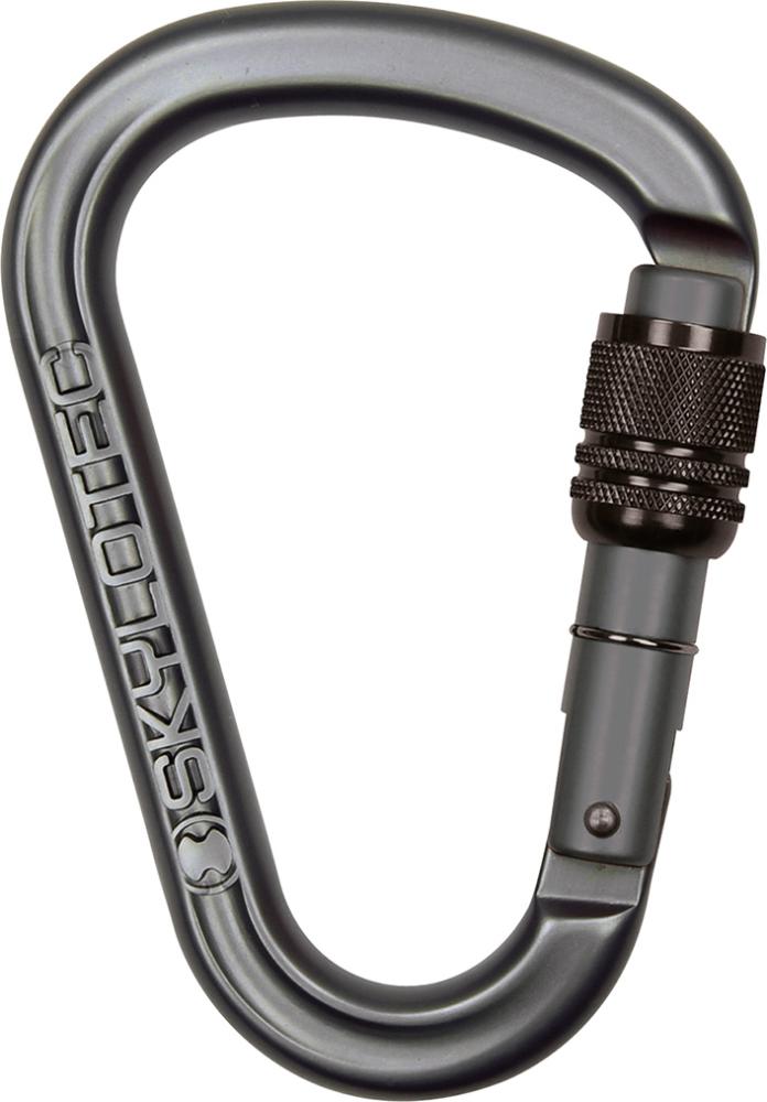 SKYLOTEC HSM Schraubkarabiner, passO-SC, dunkelgrau - bekommst Du bei HUG Technik ♡