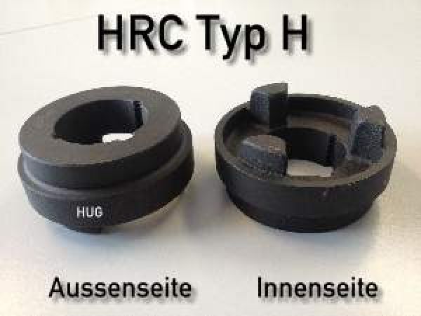 HRC - Wellenkupplungs-Hälfte mit Taper-Buchsen-Befestigung - bei HUG Technik ✓
