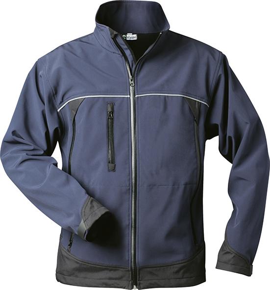elysee® Jacke Gamma, Softshell, marine-schwarz - direkt bei HUG Technik ✓