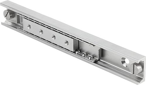 Linearkugellager mit Innenliegendem Läufer Gr.28 1010X28X13, S1=210, S=760, Wälzlagerstahl verzinkt - K2022.282101010