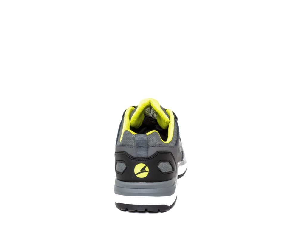 Albatros ULTRATRAIL GREY Sicherheitshalbschuh hinten.