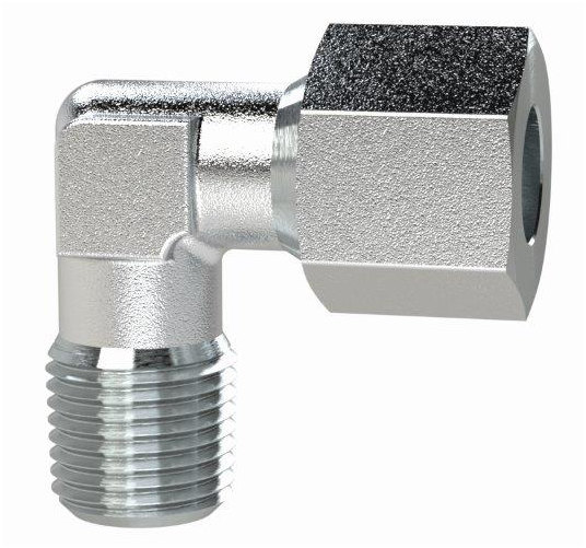 Winkel-Einschraubverschraubung M20x1,5a., Rohr-A-Ø14, Stahl verzinkt - direkt von HUG Technik ✓